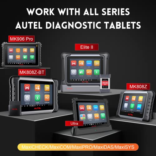 Autel OBD Adapter Kit with Blow-Molded Carrying Case, 11 Pcs OBD Connectors Compatible with All Autel Scanner Tablet Device - Image 5