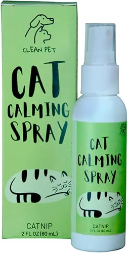 Spray de feromonas relajante para gatos - para gatos y gatitos - Reduce el estrés y la ansiedad - Detiene la pulverización de arañazos y otros
