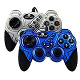 Wired Gaming Controller, Joystick Gamepad with Dual-Vibration PC Game Controller Compatible with...