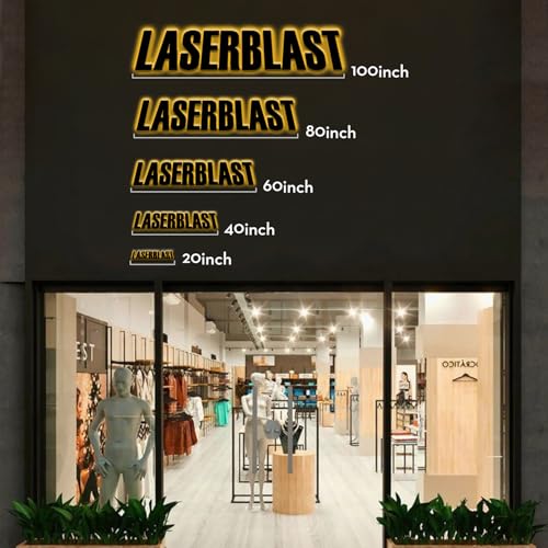 Image of Custom Led Business Backlit Signage, Customizable 3d Laser Cut Metal Business Logo Sign For Wall, Personalized Illuminated Backlit Reverse Channel Sign For Company Office Salon Storefront Studio Cafe