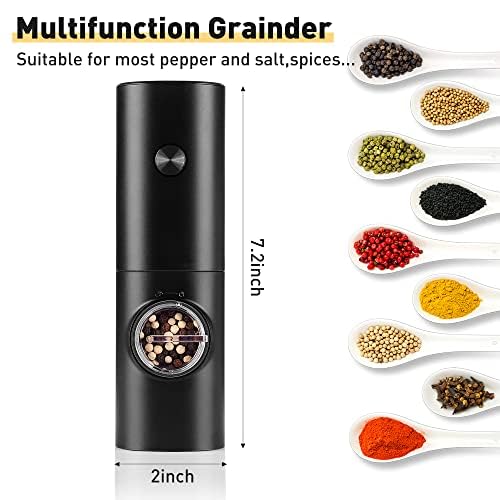 Generic 電動ペッパーグラインダーまたはソルトミル、自動ペッパーミル の商品画像 6