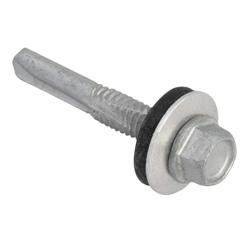 TechFast Heavy Duty Sheet to Steel Roofing Screws | 5.5 x 35mm | Elementech | Bag 100