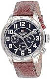 Tommy Hilfiger Reloj Analógico de Cuarzo multifunción para hombre con Correa en piel Marrón - 1791066