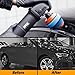 SPTA 29pcs Drill Buffing Pad Detail Polishing Pad Mix Size Kit with 5/8-11 Thread Backing pad & Adapters for Car Sanding, Polishing, Waxing (29Pcs Mini Polishing Pad Set1)