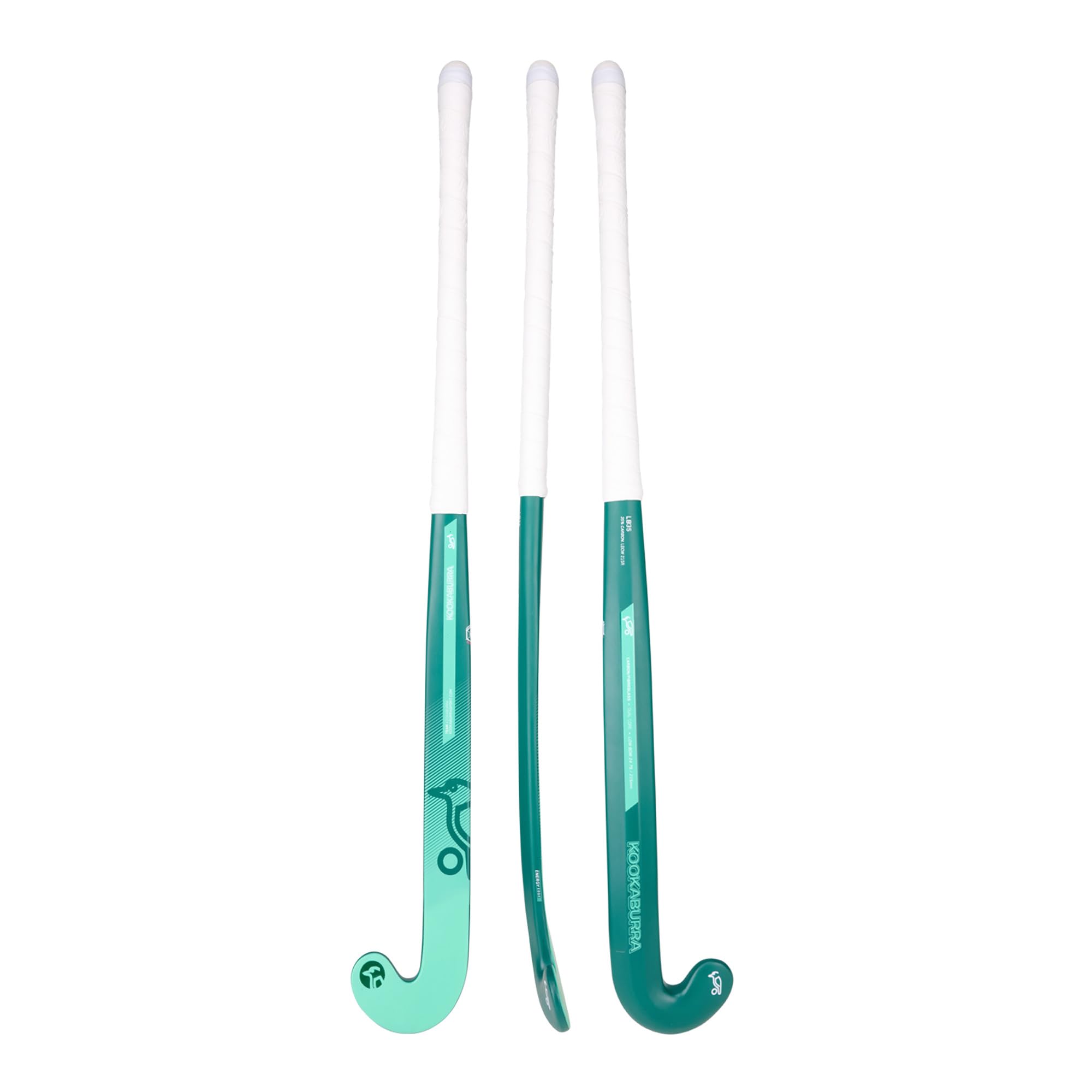 Kookaburra Lb35 Hockey Stick Palo, Juventud Unisex, Azul Verdoso, 35" Light