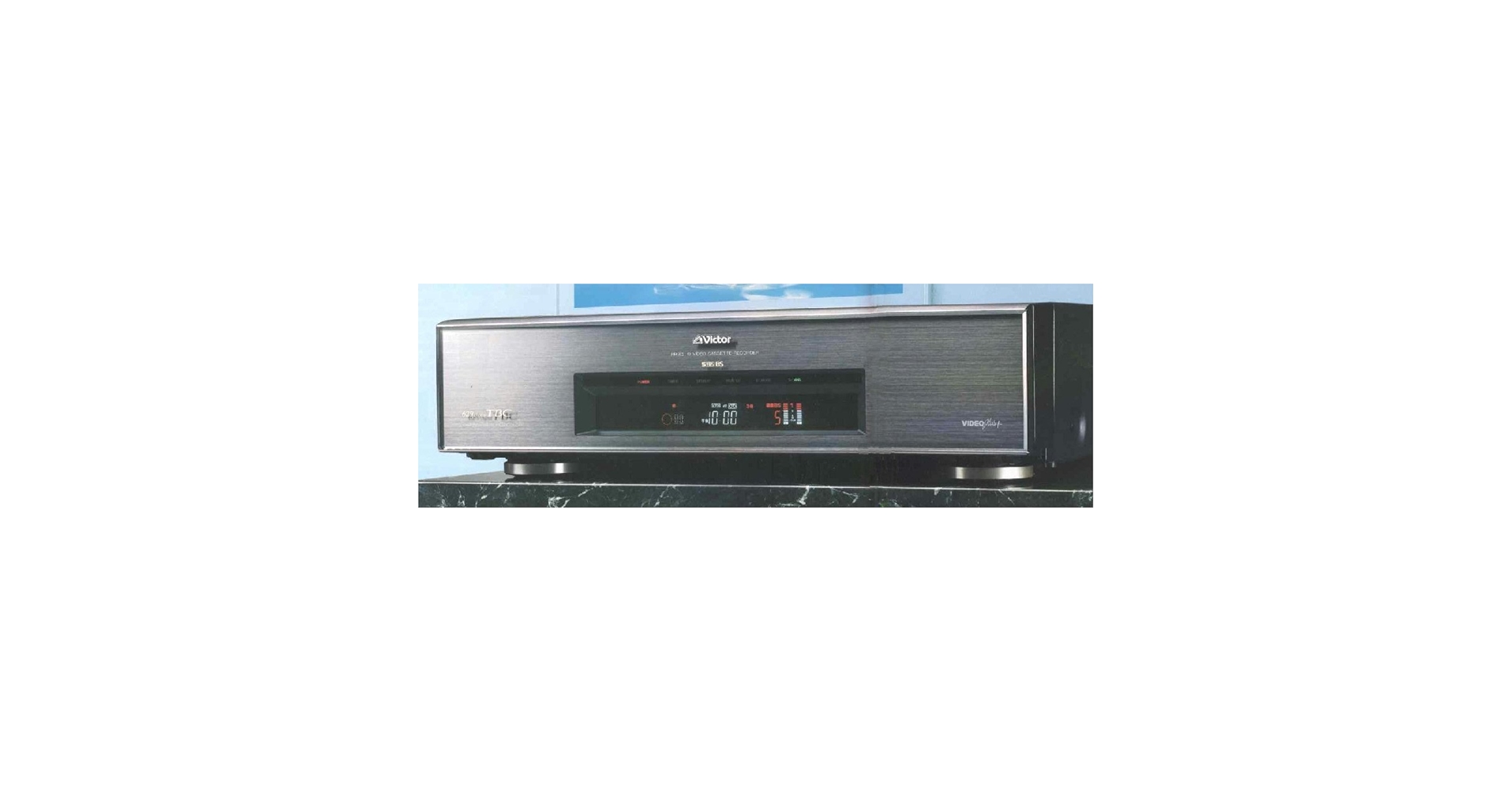 ビクタービデオデッキ　HR-X5 高画質S-VHSビデオデッキ HR-X5 95年製 ジャンク扱い品 - メルカリ