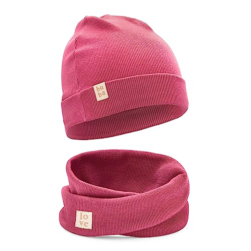 Bubalove Mützen und Schalset für Jungen, Mädchen, baby, Größen 0mc bis...