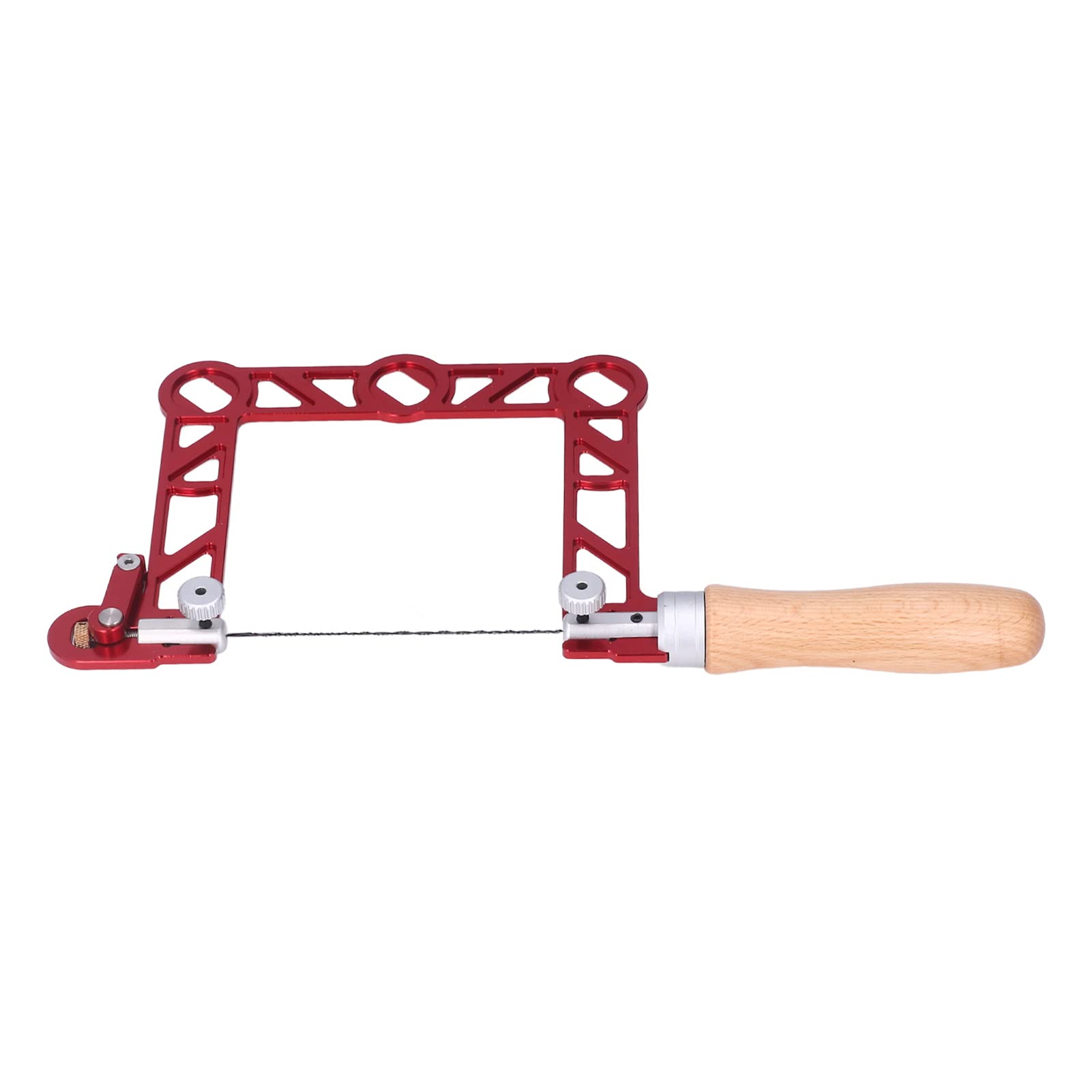 Piła Coping, Rama Coping Stolarz Fret Saw Kształt U Drewniany Uchwyt Piła Coping do Obróbki Drewna, Tworzenia Biżuterii(4in)