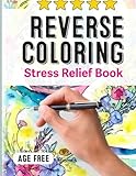 Mind Relaxing Reverse Coloring Book for Adults and Kids Your Creativity with Unique flower Designs