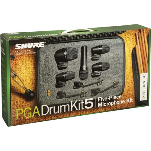 Amazon.com: Shure PG ALTA 5-Piece Drum Microphone Kit for