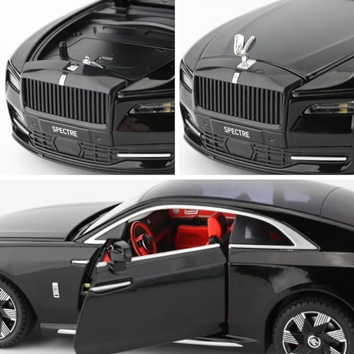 Modelo de auto 1:24 Rolls Royce Spectre, coleccionable miniatura 5