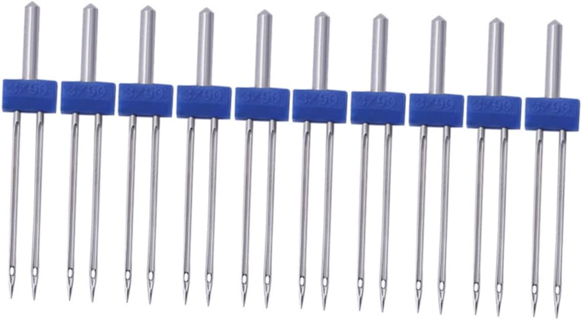YOSADIER 1Bag Electric Multi Function Double Needles Kit for Sewing Machines Twin Needles Per Bag Durable and Easy to Use Compatible with Sewing Machines