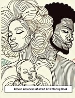 African American Abstract Coloring Book B0D77NCHNH Book Cover