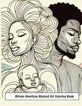 Paperback African American Abstract Coloring Book