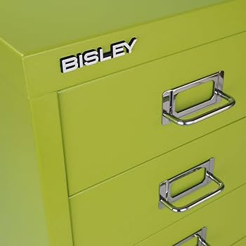 Amazon.com: 3-Drawer Steel MultiDrawer Cabinet - Bisley Green