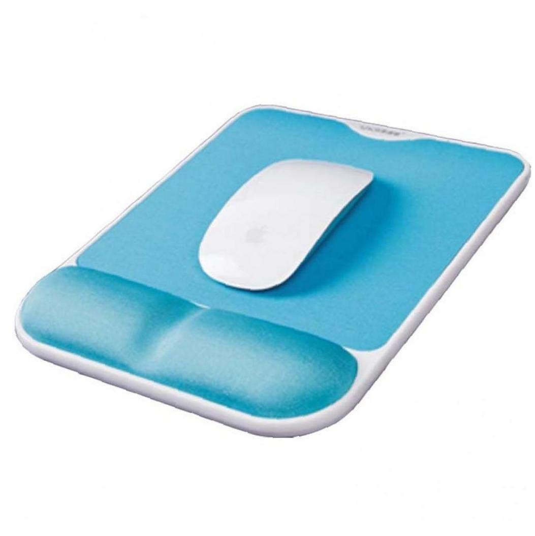 Tapis de souris repose-poignet mousse mémoire de forme PC portable bureau gamer