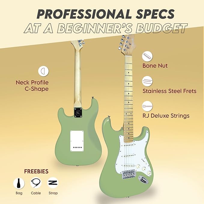 RJ Guitars Basic Electrics Skycaster Full Size 39