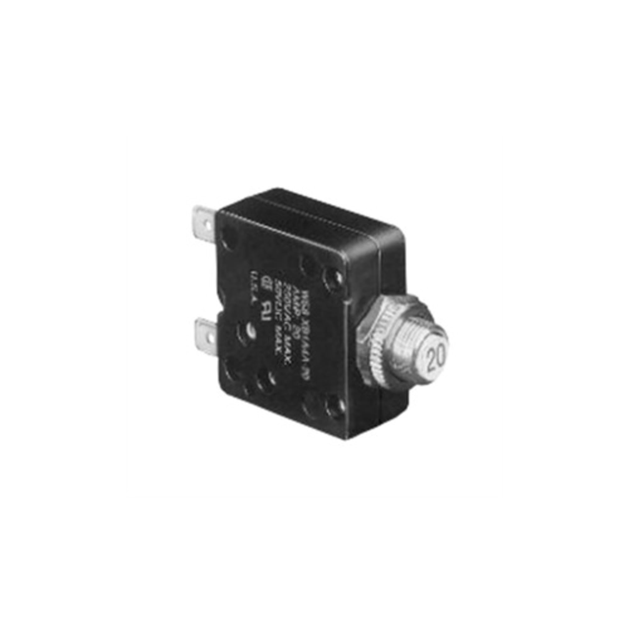 TE Connectivity W58-XB1A4A-5 Circuit Breaker; Therm; Push; Cur-Rtg