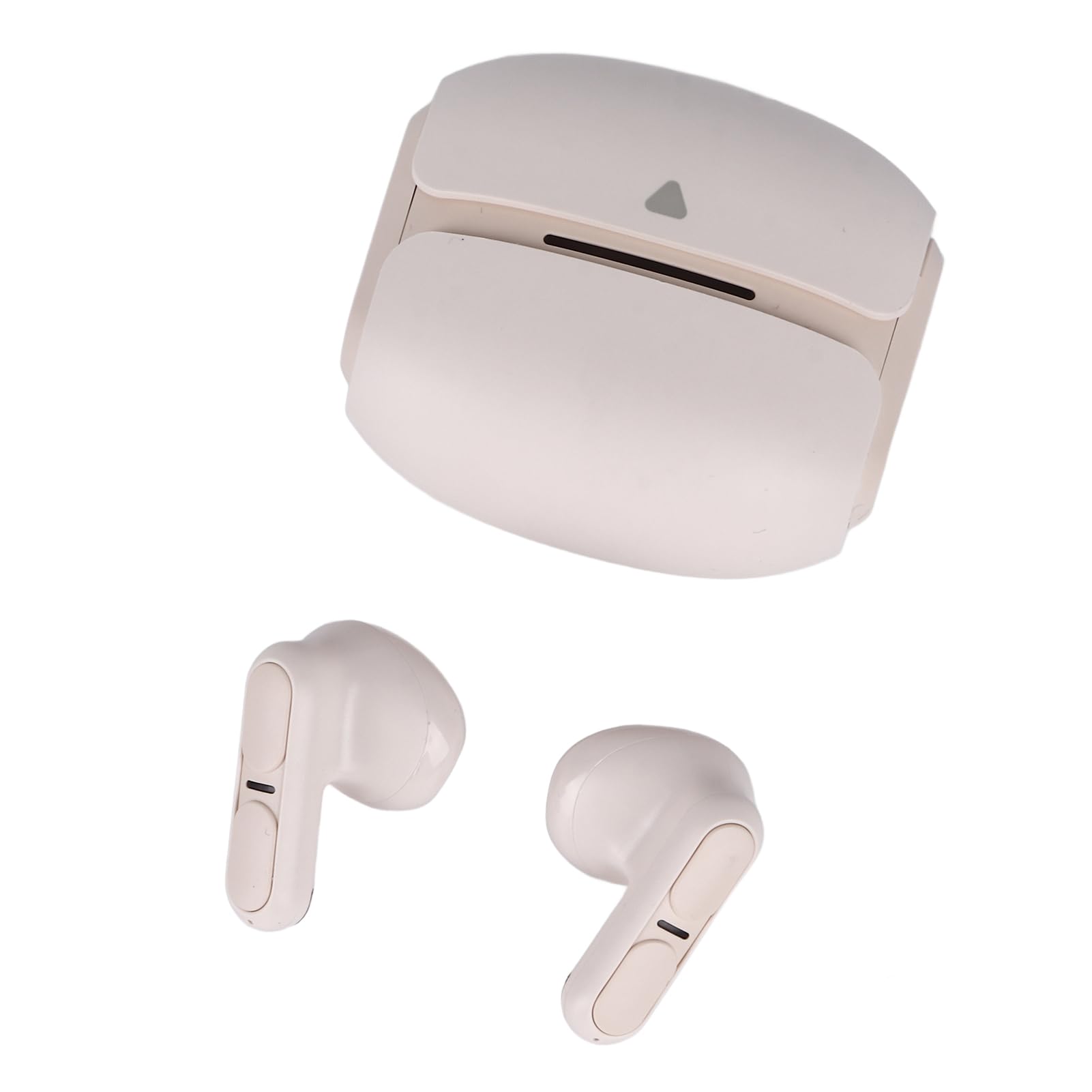 Auricolari Bluetooth 5.3 Auricolari Wireless Leggeri Ed Eleganti per Telefono, Laptop, Tablet, Uso Confortevole (Beige)