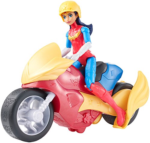 DC Super Hero Girls Wonder Woman Action Figure with Motorcycle