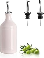 Vista 37 de Sweejar Botella dispensadora de aceite de oliva de cerámica, protege para reducir la oxidación, adecuada para almacenamiento de vinagre, jarabes