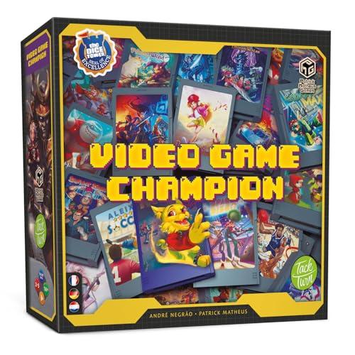 SIT DOWN!, Video Game Champion, Gesellschaftsspiel, Spannende 16-Bit Retro-Spielwelt, Kreative Spielmechanik, Perfekt für Familien, Für 2-5 Spieler ab 10 Jahren