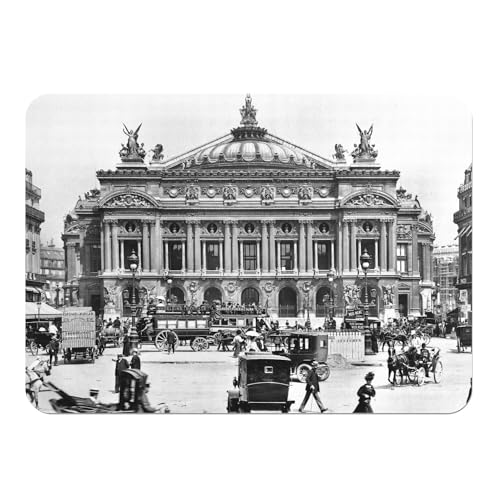 Napperons Opéra Garnier Paris 1900 dessous liège grand format lot de 4 - 2