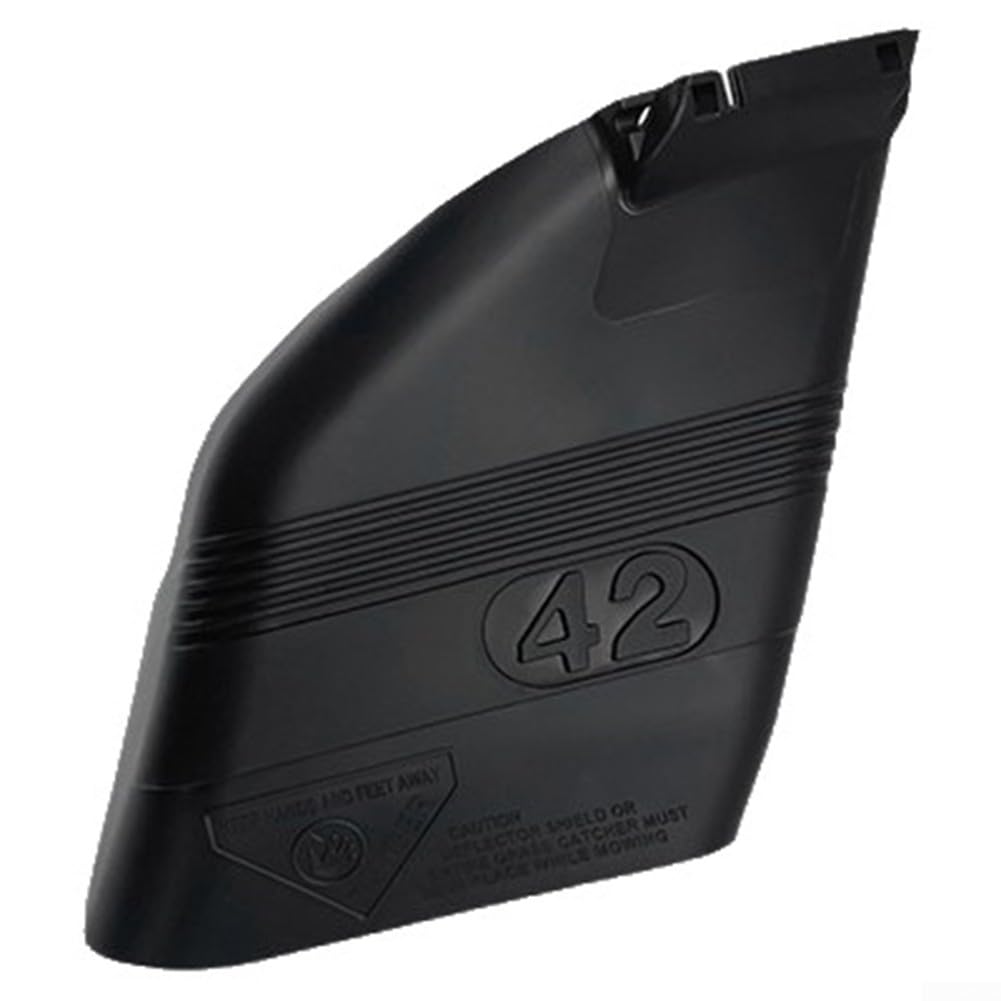 Minhe Protection de déflecteur en plastique pour tondeuses autoportées - Pièce de rechange de 106,7 cm avec matériel de montage, 44 x 32 x 16 cm, compatible avec modèle 130968