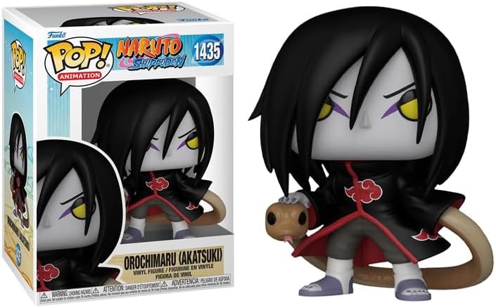 Miniatura 2 de POP Naruto Shippuden - Figura de vinilo Funko de Orochimaru (Akatsuki) (paquete con funda protectora de caja compatible), multicolor, 3.75 pulgadas