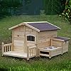 Dog House with Porch