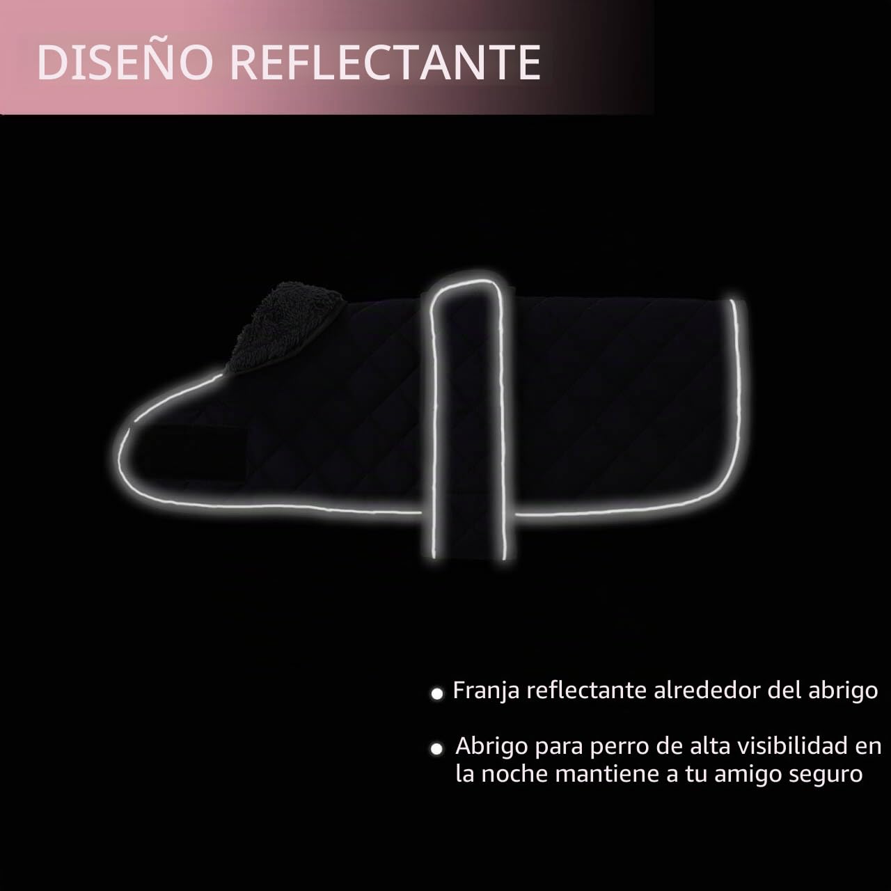 Morezi Abrigo de Invierno para Perro Salchicha Con Forro Polar Acolchado - Ropa Al Aire Libre Con Bandas Ajustables - Azul Oscuro - M