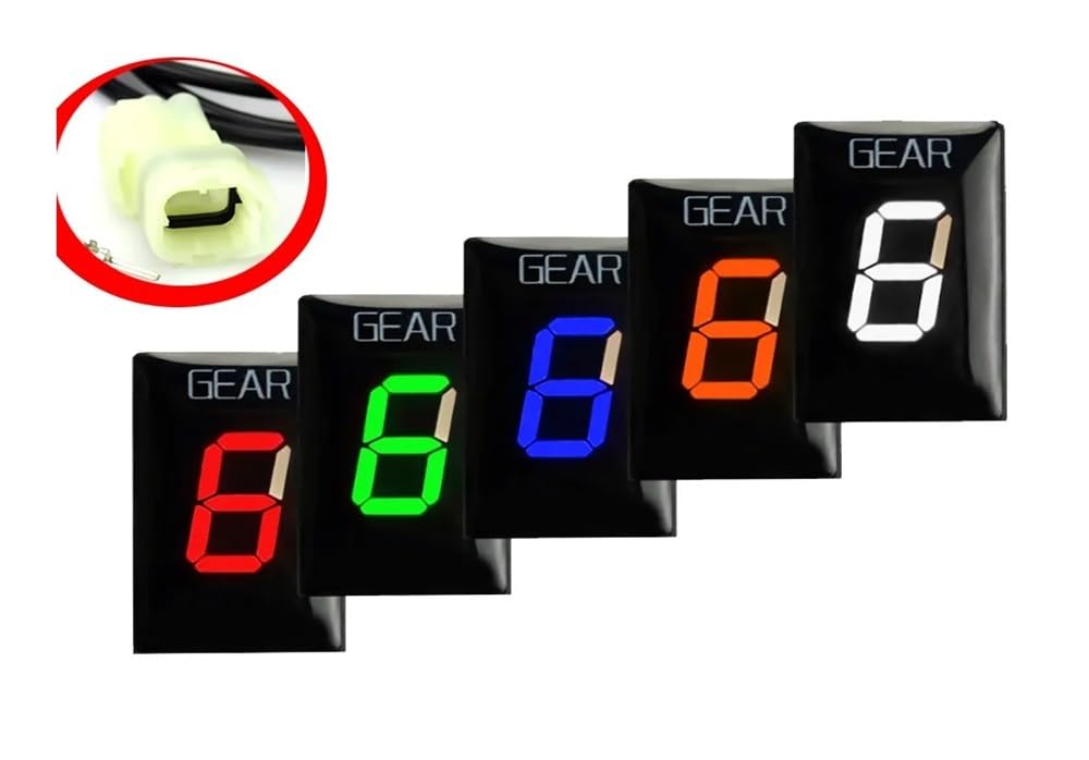 motociclo velocità Indicatore Marcia Digitale misu Per CBR600RR CBR 600 RR 600RR 2003-2017 2018 2019 Accessori Moto 1-6 Indicatore Di Velocità Display Della Marcia Tester Digitale