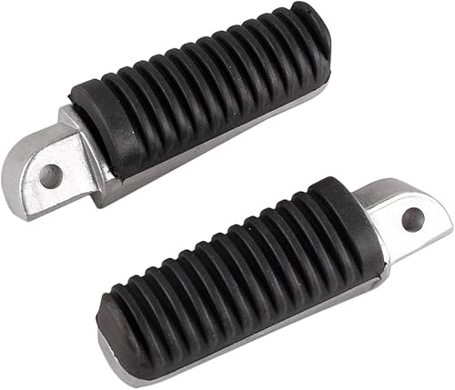 Miniatura 3 de Luckmart Reposapiés trasero para motocicleta, repuesto lateral de pasajeros, compatible con Yamaha YZF R6 R1 FZ1 FZ6 FZ6R Raven