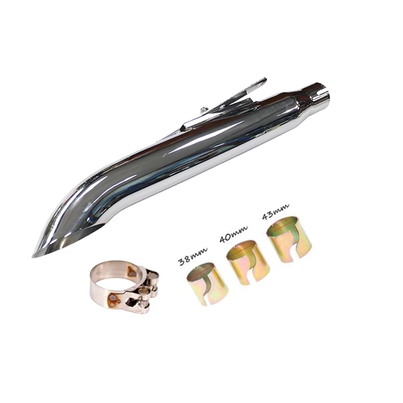 scarico universale moto Per incrociatore stile retrò classico punk retrò
