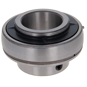 Othmro Bearing Square Cast Housing Mounted 35mmx72mmx42.9mm UC207 Bearing Steel Deep Groove Ball Bearings