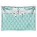 Funnytree 7X5ft Diamonds Bowknot Co Blue Tufted Backdrop Breakfast Sweet 16 Birthday Party Background for Photography Bridal Shower Adults Cake Table Banner Lattice Baby Girl Photo Booth