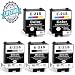 215 Ink Cartridges Replacement for WF-100 Printer, Pigment, 3 Black, 2 Color