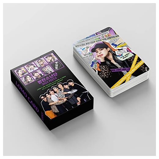Yuto 55pcs Bangtan Boys Photocards BANGTAN Boys 2022 Feast photo card BANGTAN Boys Merchandise Lomo Cards Photos Gifts for A.r.m.y Daughter