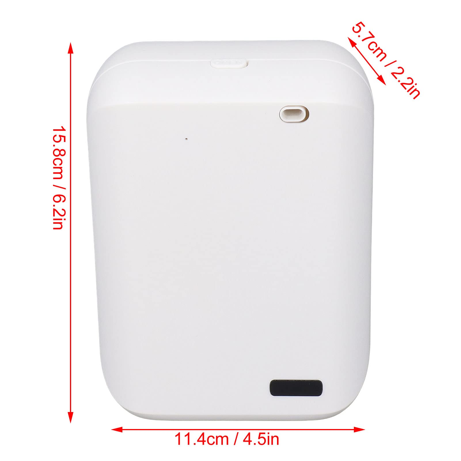 Diffusore di Olio da Parete, Diffusore di Aromi Intelligente in ABS con Controllo Telefonico BT, Funzionamento Silenzioso, Design Antisecco, Funzione di Temporizzazione, Alimentazione USB per
