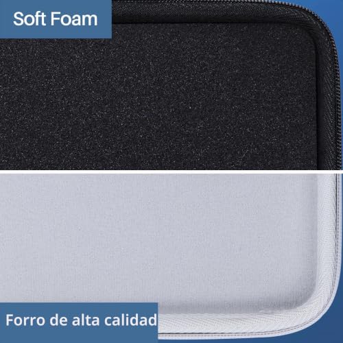 Miniatura 4 de Lebakort Duro Caja Estuche Funda Para Logitech Mx Keys S Y Mx Keys Advanced Teclado Inalámbrico Bluetooth Estuche Gris Pálido