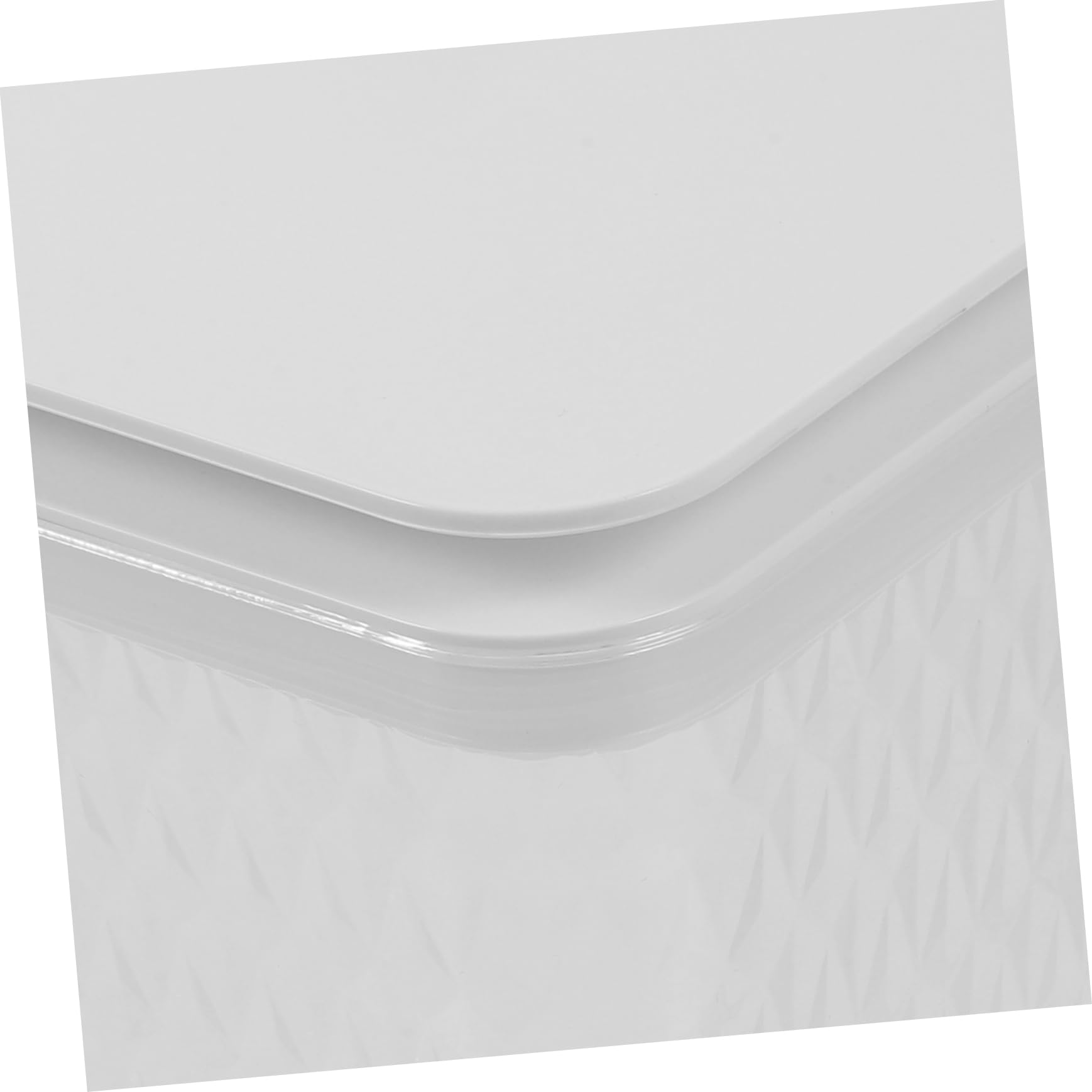 Caja Dispensadora de Toallitas Húmedas Blanco, Plástico Tapa