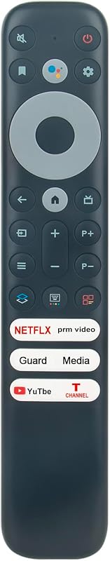 ARC902V FMRH Replace Voice Remote Control Fit for TCL/Android 8K TV | 65X925 49S6510FS 40S330 32S330 43S434 50S434 55S434 ARC902V-FMR1