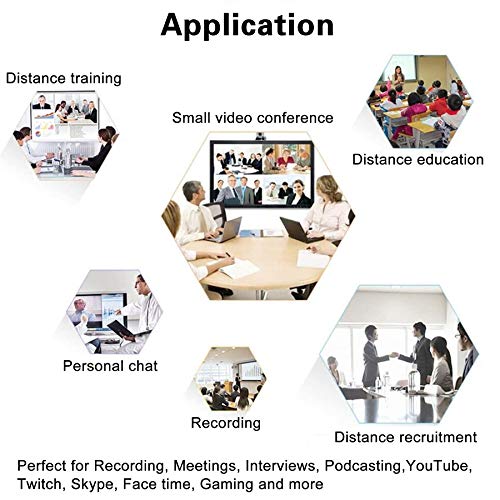 ZHUDAN Konferenz USB-Mikrofon für Meeting Business Computer PC, Laptop, Desktop, Mac & MacBook, Plug & Play, Jsdoin PC… – Bild 8