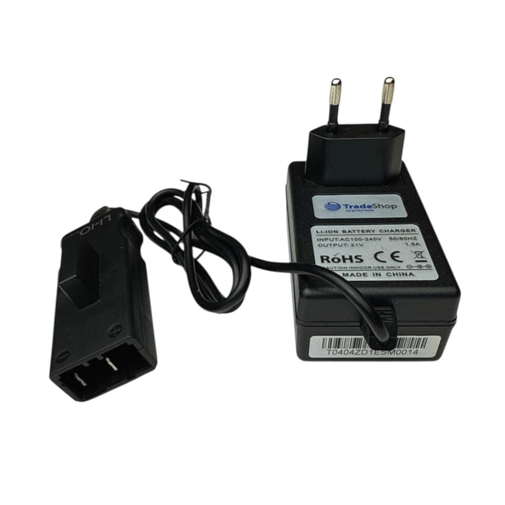 Trade-Shop Chargeur Li-ion 18 V Station de charge compatible avec Gardena 9839, 9839-20, 9840, 9840-20, BLi-18 remplace 8833-20