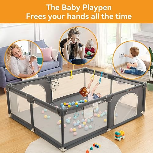 image for COMOMY Baby Playpen for Toddlers, 79