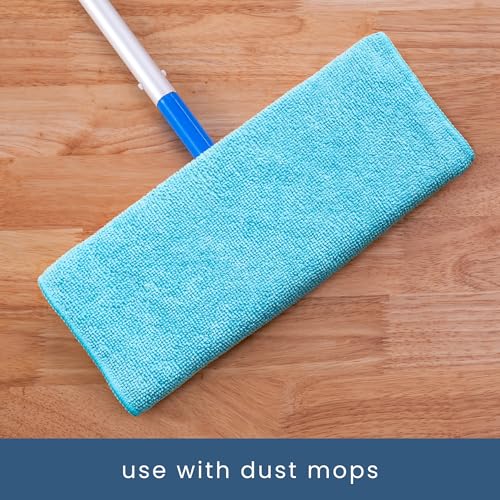 S&T INC. 50 Pack Microfiber Cleaning Cloth, Bulk Towels for Home, Reusable Microfiber Towels for Cars, Cleaning Rags, Assorted, 11.5 Inches x 11.5 Inches, 50 Count
