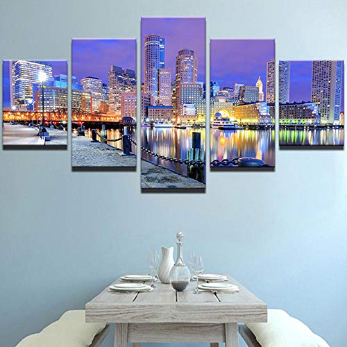 Tableau mural moderne pour habiller un grand mur vide de salon