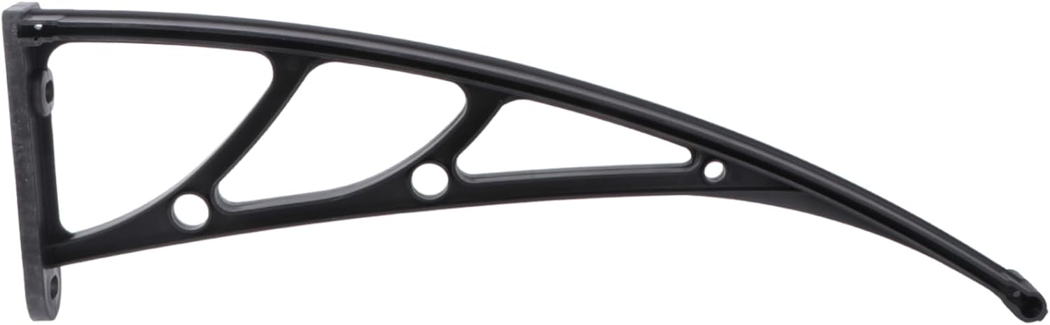 Door Awning Outdoor Awning Support Bracket 3mm Slot Curved Shape Lasting Material Easy Install