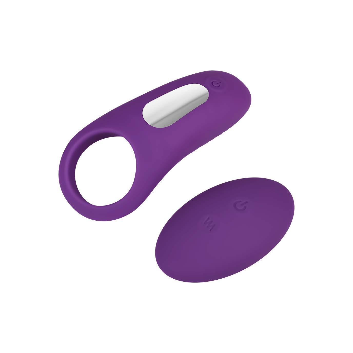 EIS Vibroring mit Fernbedienung | Penisring aus Silikon | Cockring mit  Fernbedienung | Wasserdicht (IPX7 | 9 Vibrations-Programme