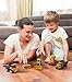 Geyiie 8 Pack Alloy Diecast Construction Vehicle Toy Set, Pull Back Trucks with Excavator Dump Truck Bulldozer Forklift, Durable Gift Toys for Toddlers Kids Boys & Girls